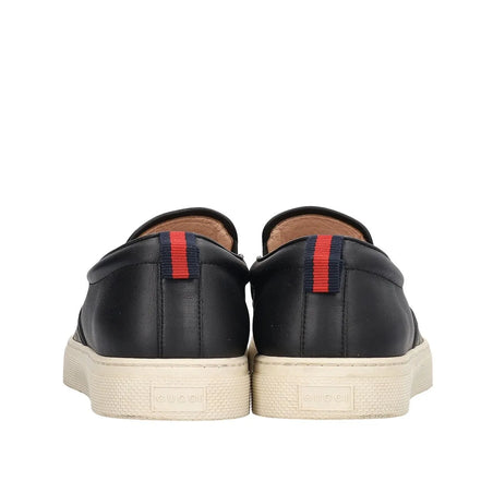 Gucci Black Snake Dublin Slip-On Sneakers "Unworn"