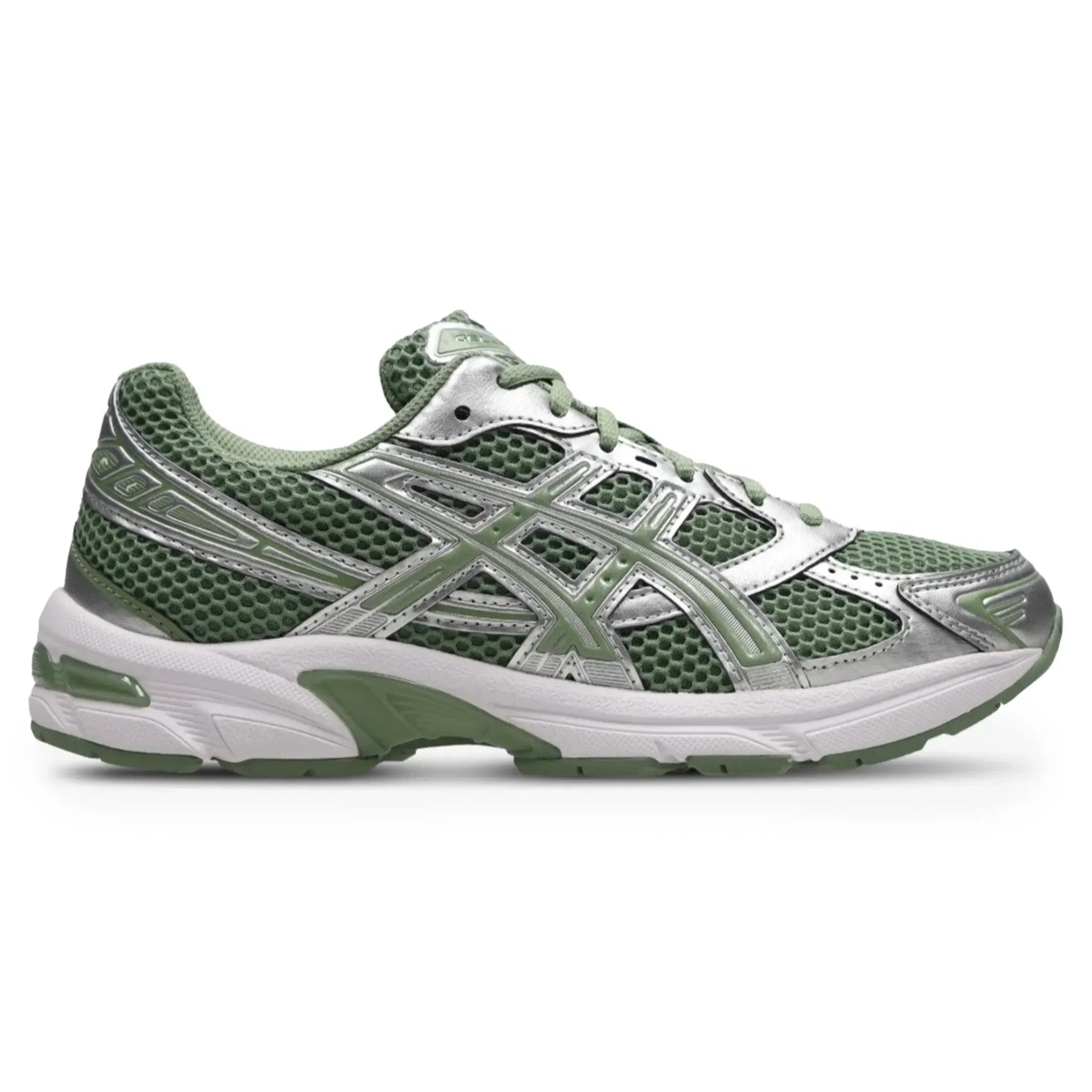 ASICS GEL-1130 Suede and Technical Mesh Running Sneakers 