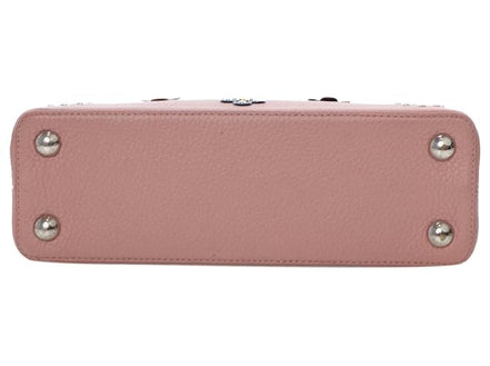 Louis Vuitton Capucines BB Rose Ballerine Flower Studs "Unworn"