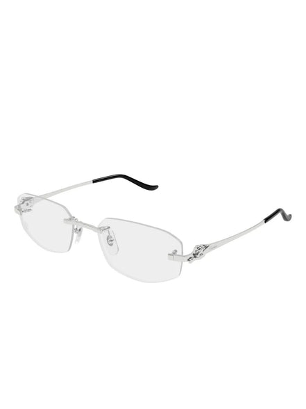 Silver Cartier 3D Panthère Glasses "Unworn"