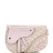 Dior Saddle Pouch Oblique Jacquard Crossbody Bag 