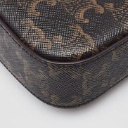 Celine Shoulder Bag Claude in Triomphe Canvas 