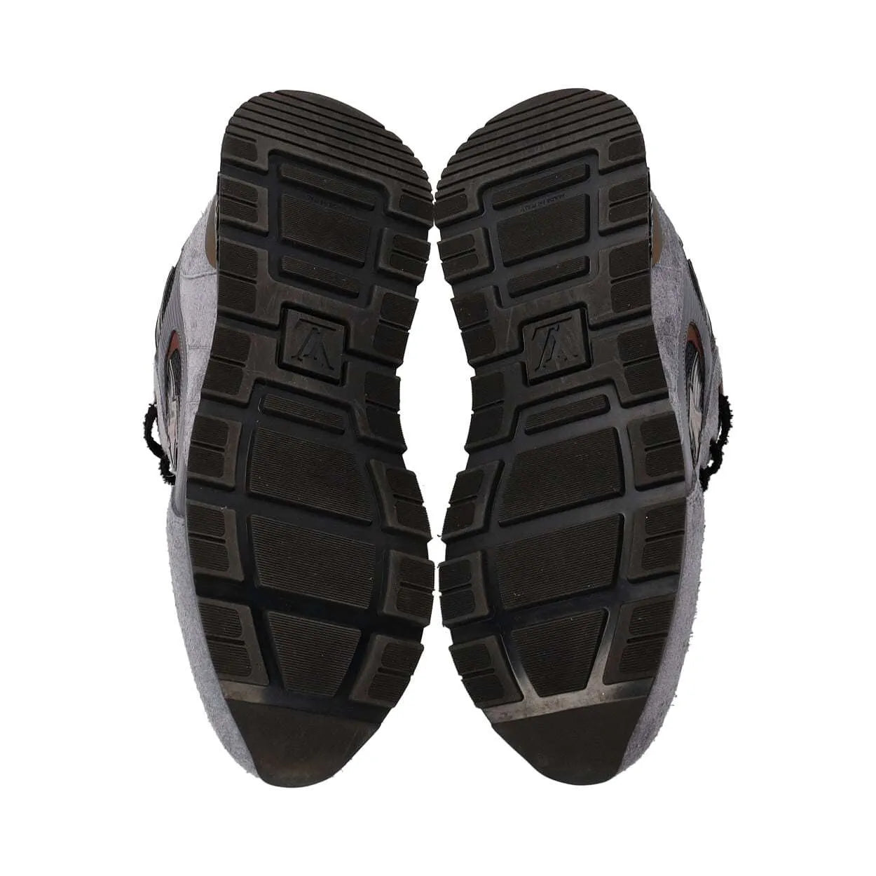 Louis Vuitton Run Away Trainers Grey & Metallic 