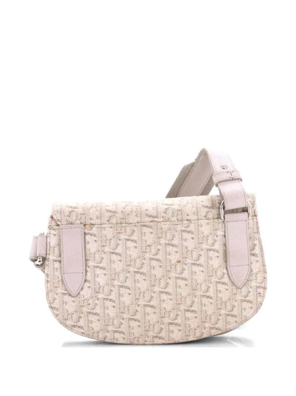 Dior Saddle Pouch Oblique Jacquard Crossbody Bag 
