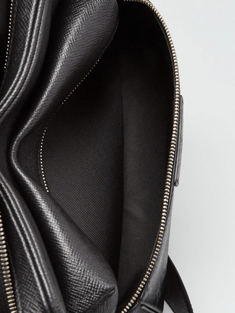 Louis Vuitton Taigarama Outdoor Messenger Black Crossbody Bag 