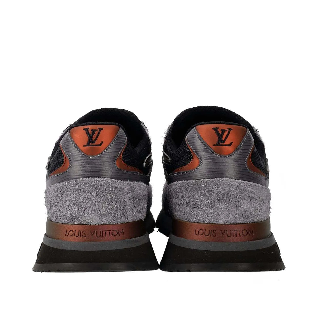 Louis Vuitton Run Away Trainers Grey & Metallic 