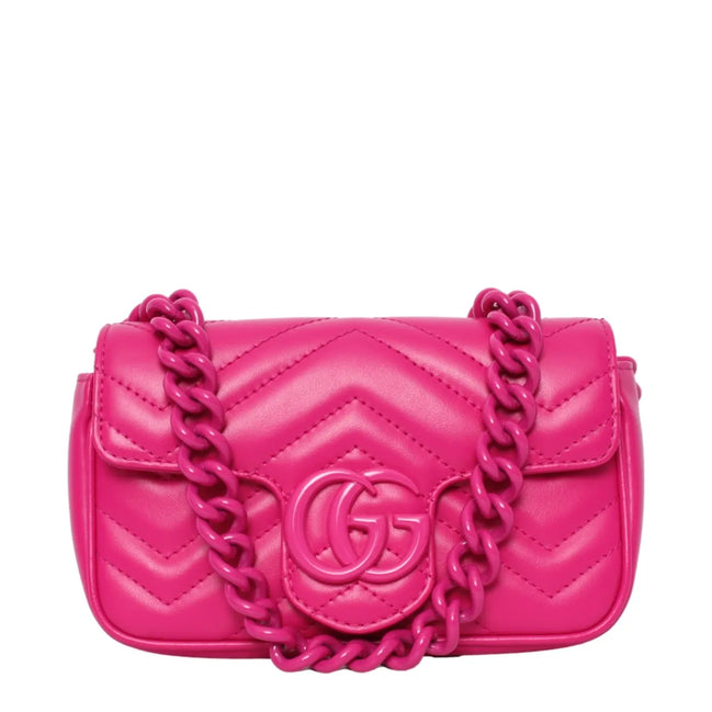 Gucci GG Marmont Matelassé Tonal Super Mini Bag (Pre-Loved)