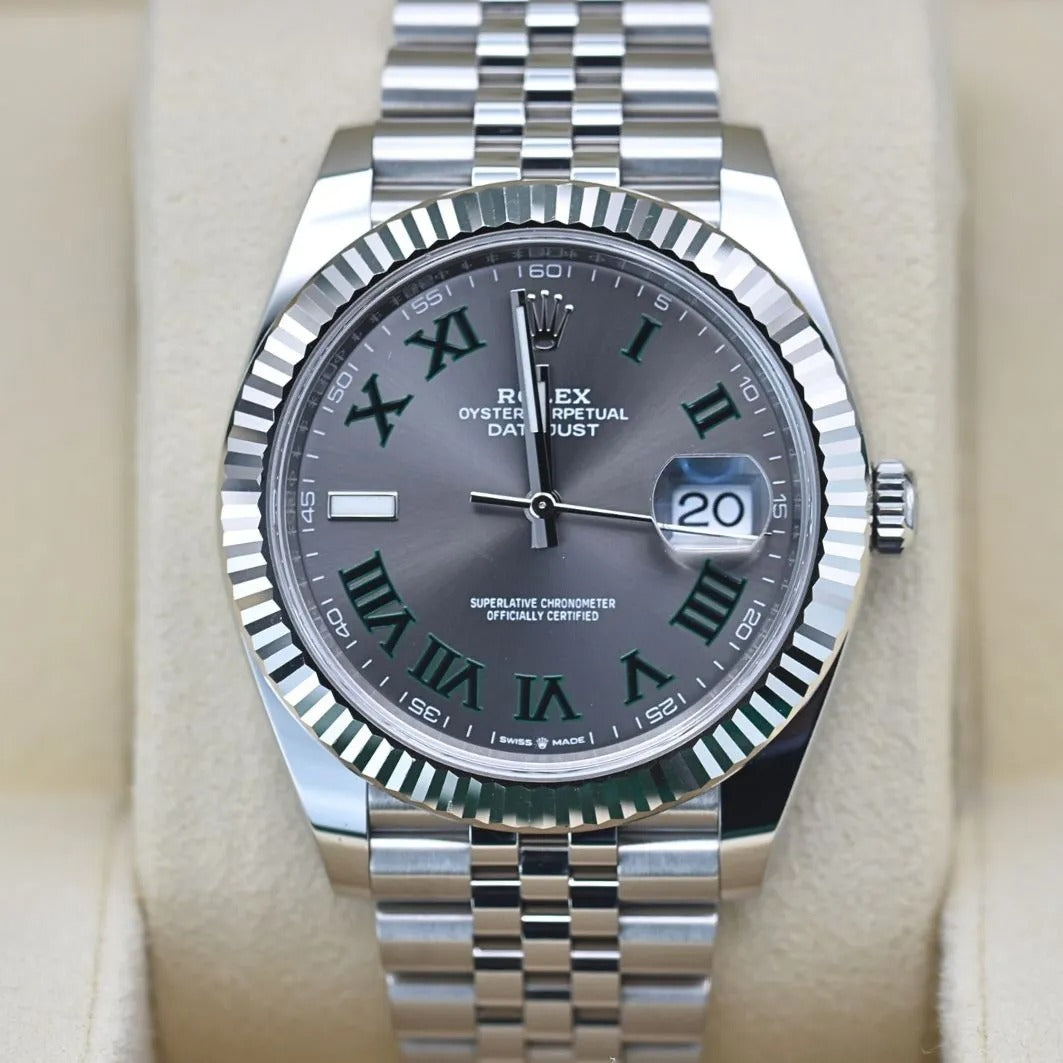 Rolex Datejust 41 Wimbledon Jubilee “Never Owned”