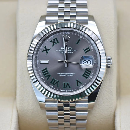 Rolex Datejust 41 Wimbledon Jubilee “Never Owned”