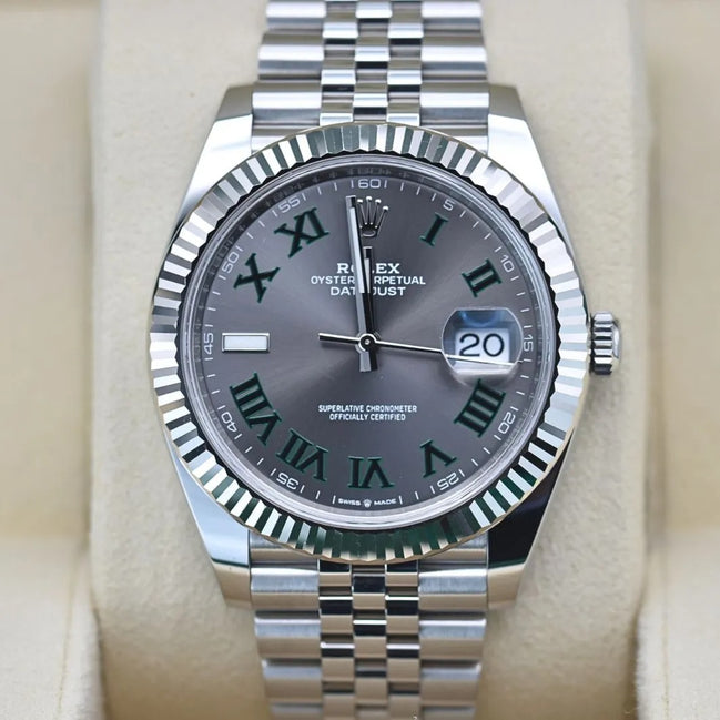 Rolex Datejust 41 Wimbledon Jubilee “Never Owned”