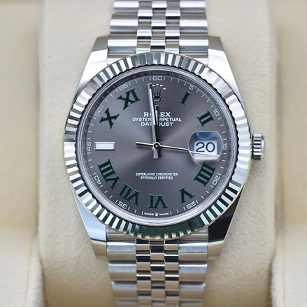 Rolex Datejust 41 Wimbledon Jubilee “Never Owned”