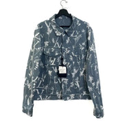 Rare Louis Vuitton Floral Denim Jacket Size XL “Never Owned”