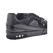 Louis Vuitton Black Patent LV Trainers 