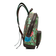 Gucci GG Supreme Tian Floral & Bird Print Backpack (Pre-Loved)