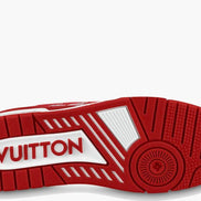 Louis Vuitton Orange Strass Swarovski Crystal Trainers 