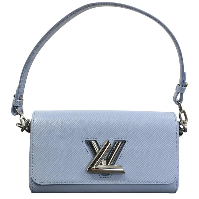 Louis Vuitton Twist East West Bag Light Blue Epi Leather (Pre-Loved)