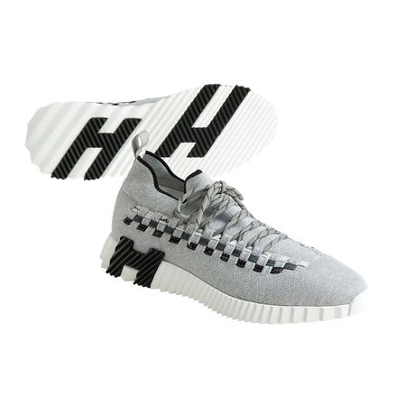 Rare Grey Hermès Flex Trainer UK 7.5 “Never Owned”