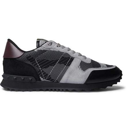 Valentino Garavani Rockrunner Camouflage Sneakers (Pre-Loved)