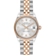 Rolex Datejust 31 278271 Everose Rolesor Mother-of-Pearl Diamond Dial 