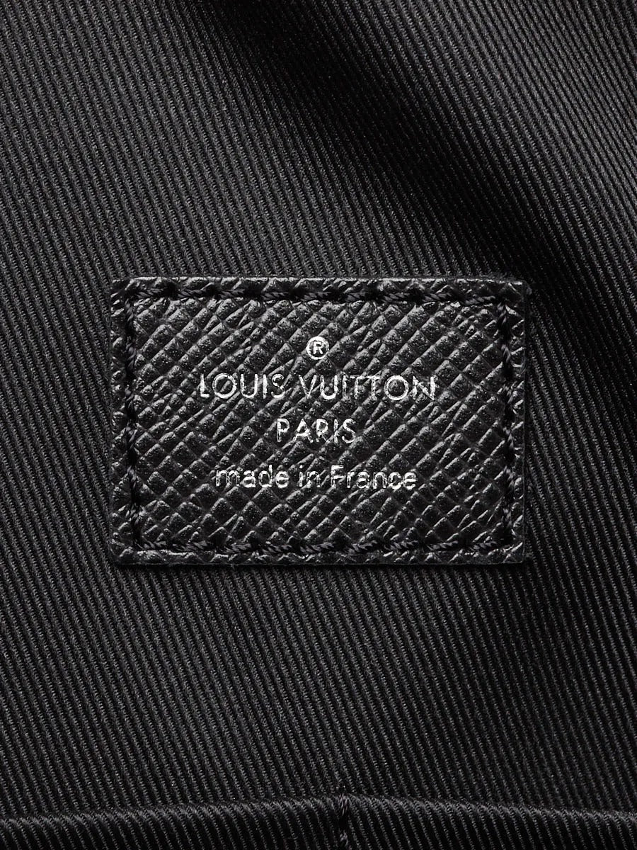 Louis Vuitton Black Taiga Leather Anton Backpack 