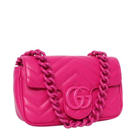 Gucci GG Marmont Matelassé Tonal Super Mini Bag (Pre-Loved)