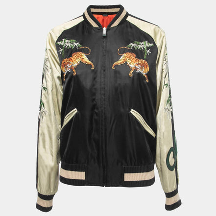 Gucci Reversible Tiger Embroidered Souvenir Jacket (Pre-Loved)