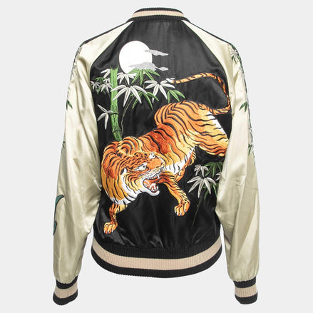 Gucci Reversible Tiger Embroidered Souvenir Jacket (Pre-Loved)