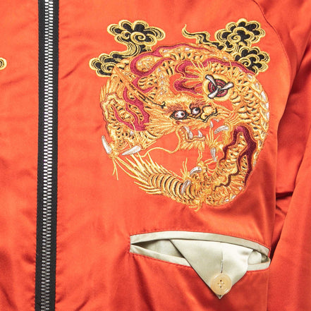Gucci Reversible Dragon Embroidered Souvenir Jacket (Pre-Loved)