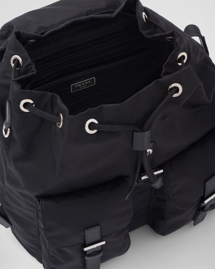 Prada Grey Re-Nylon Backpack with Pouch "Unworn"