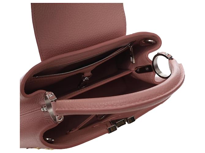 Louis Vuitton Capucines BB Rose Ballerine Flower Studs 