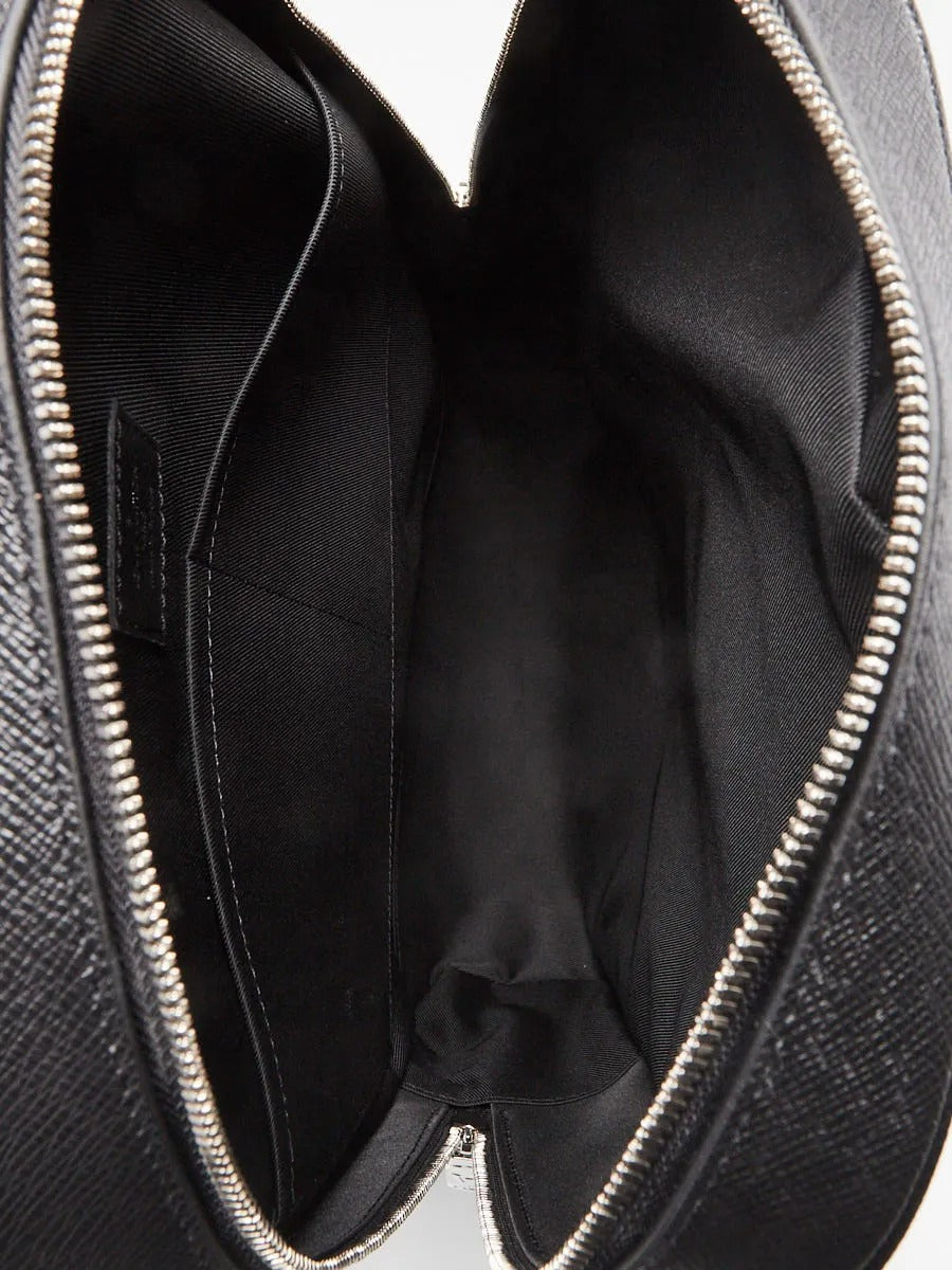 Louis Vuitton Black Taiga Leather Anton Backpack 