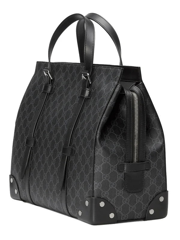 Gucci GG Supreme Monogram Tote Bag (Pre-Loved)