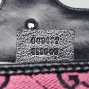 Gucci GG Marmont Multicolor Canvas Super Mini Bag 