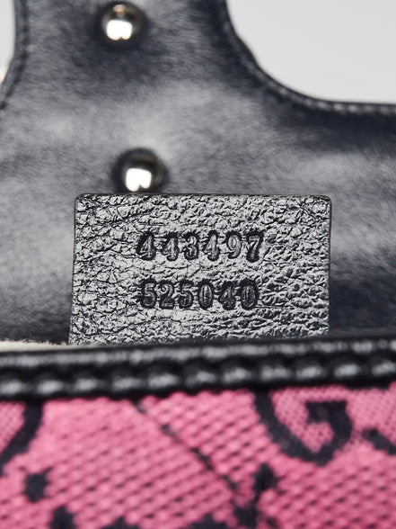 Gucci GG Marmont Multicolor Canvas Super Mini Bag "Unworn"