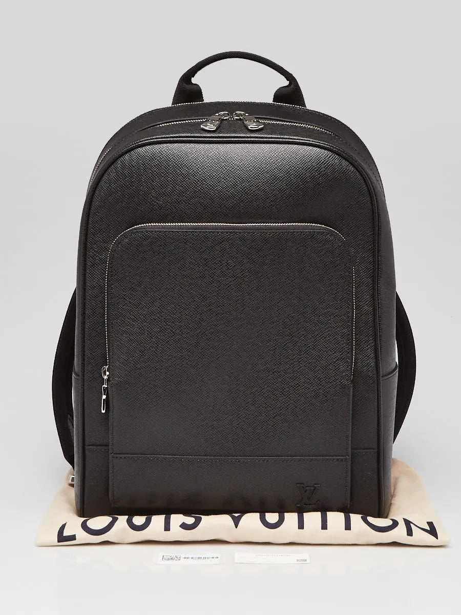 Louis Vuitton Black Taiga Leather Anton Backpack 