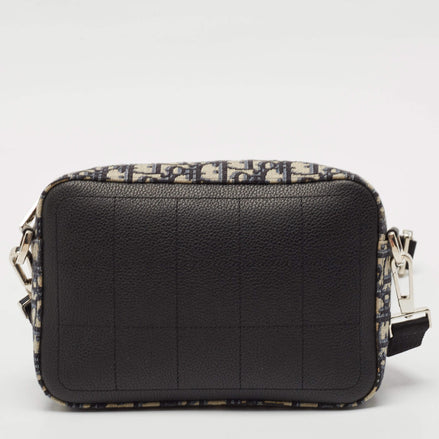 Dior Beige and Black Oblique Jacquard Safari Messenger Bag "Unworn"
