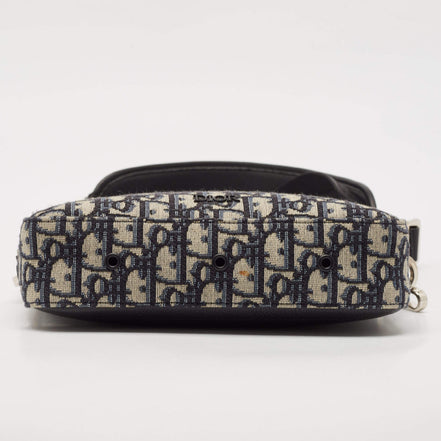 Dior Beige and Black Oblique Jacquard Safari Messenger Bag "Unworn"