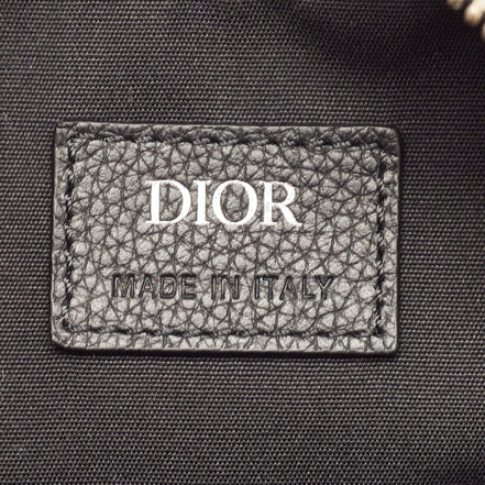 Dior Beige and Black Oblique Jacquard Safari Messenger Bag "Unworn"
