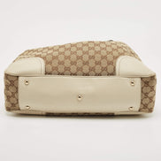 Gucci GG Canvas Princy Tote with Web Detail 