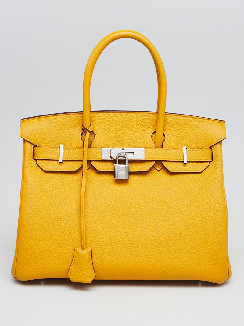 Hermès Birkin 30 Lime Epsom Palladium Hardware 