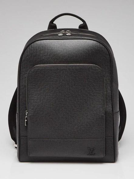 Louis Vuitton Black Taiga Leather Anton Backpack "Unworn"