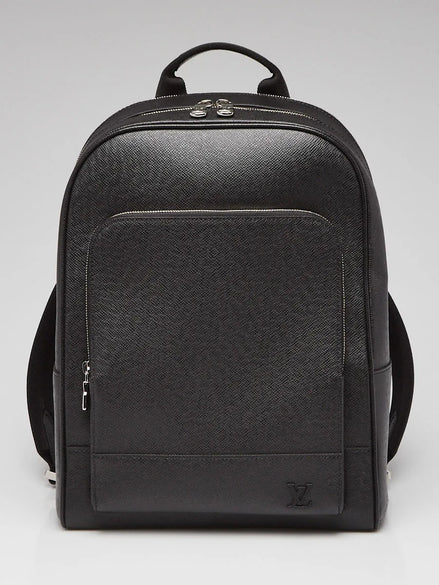 Louis Vuitton Black Taiga Leather Anton Backpack "Unworn"