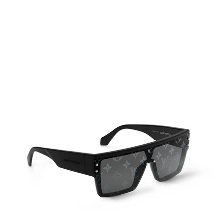 Louis Vuitton Black Monogram Waimea L Sunglasses "Unworn"