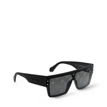 Louis Vuitton Black Monogram Waimea L Sunglasses "Unworn"