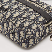 Dior Beige and Black Oblique Jacquard Safari Messenger Bag 