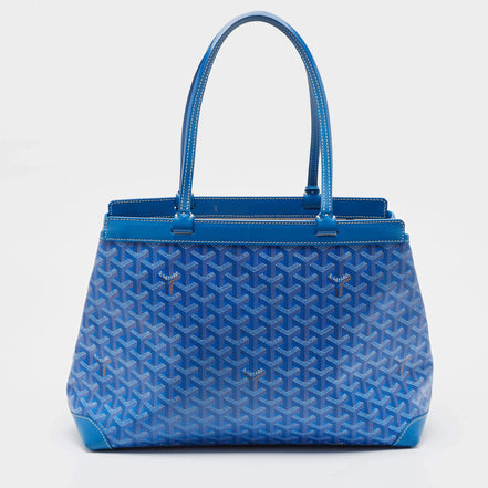 Goyard Artois MM Tote Bag Blue Goyardine Canvas "Unworn"