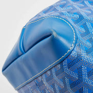 Goyard Artois MM Tote Bag Blue Goyardine Canvas 