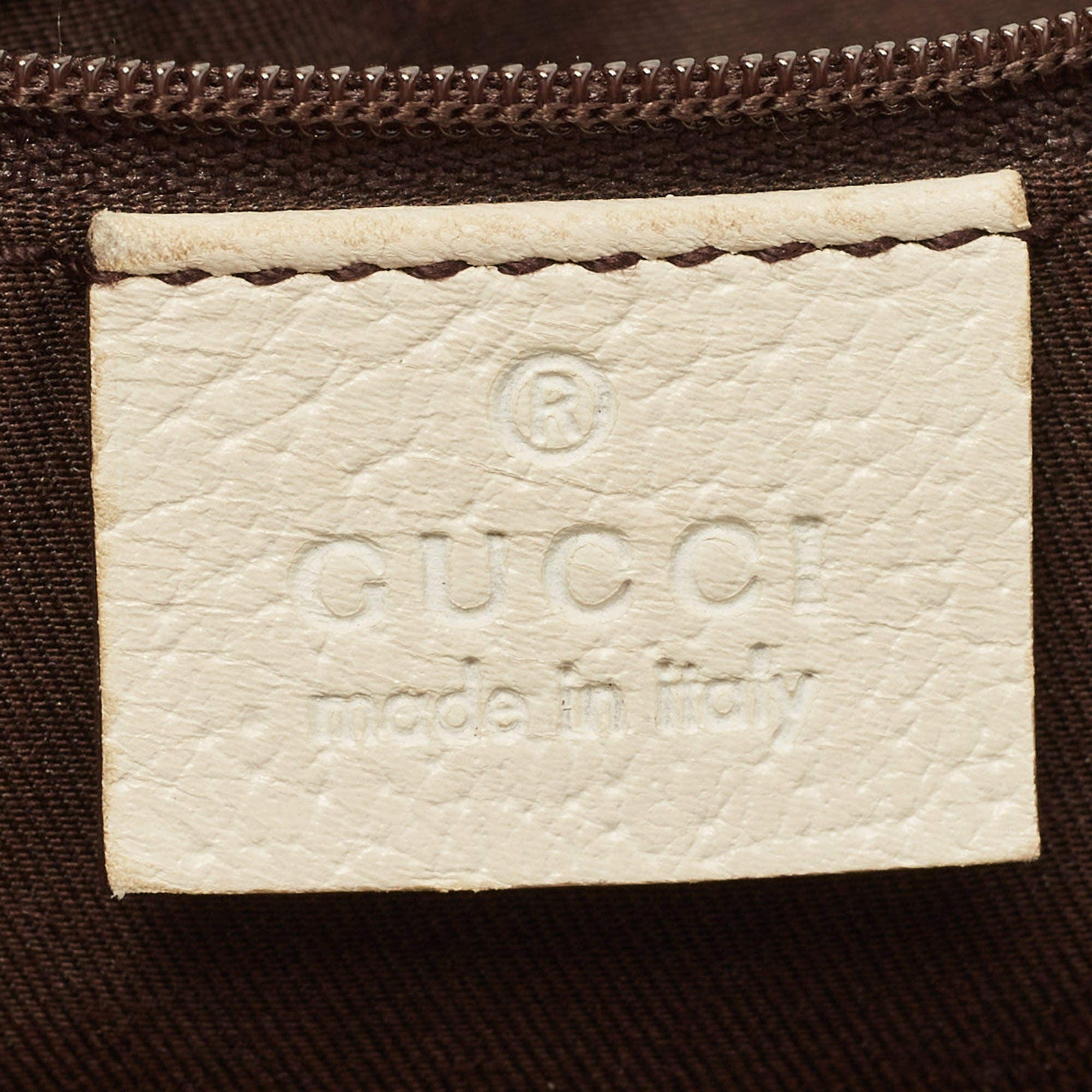 Gucci GG Canvas Princy Tote with Web Detail 