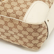 Gucci GG Canvas Princy Tote with Web Detail 