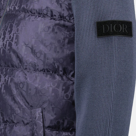 Dior Oblique Hybrid Cardigan Jacket Dark Grey "Unworn"